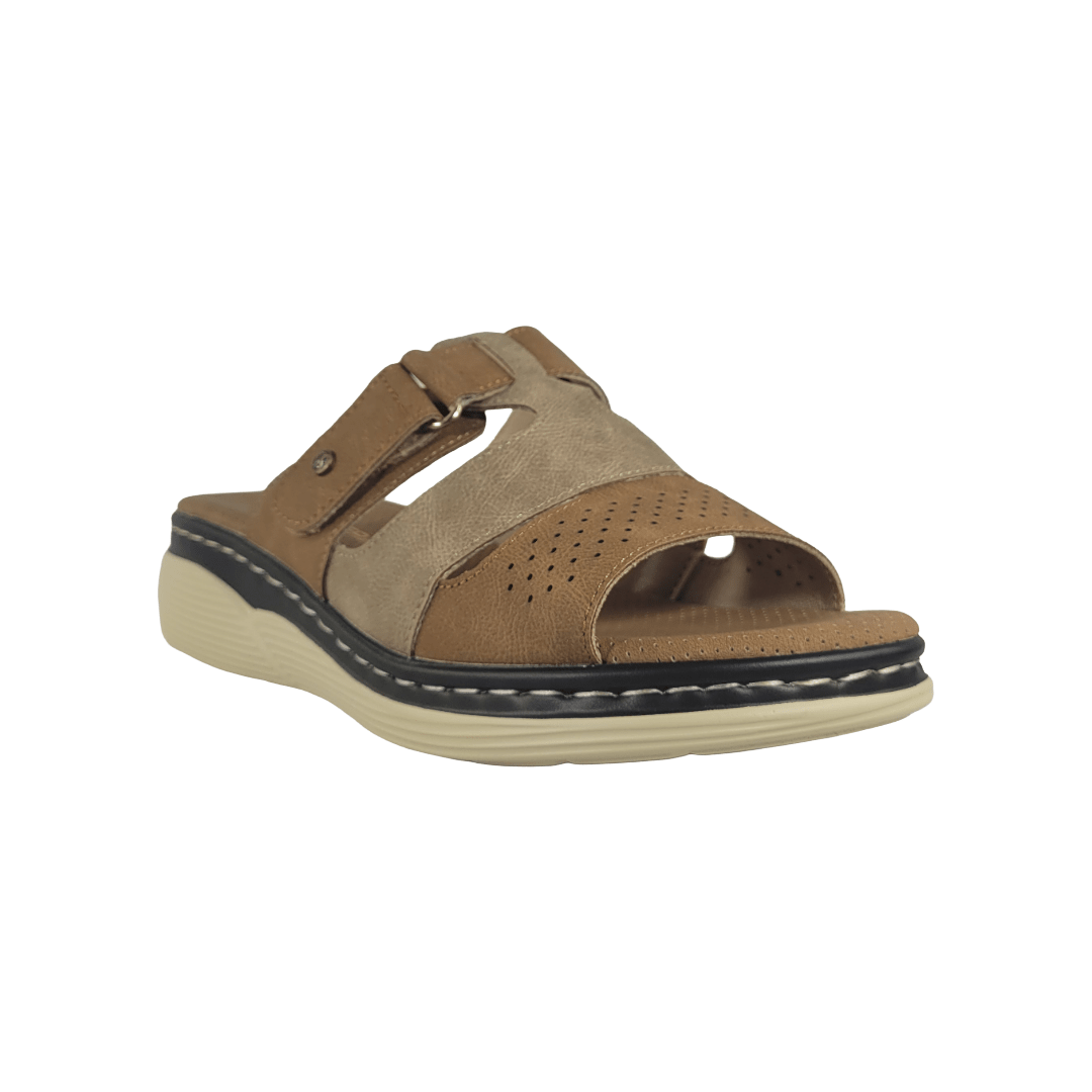 SANDALIAS PASSER CARAMELO MUJER 008 - 16 PASSER 36 - CalzadosPaola