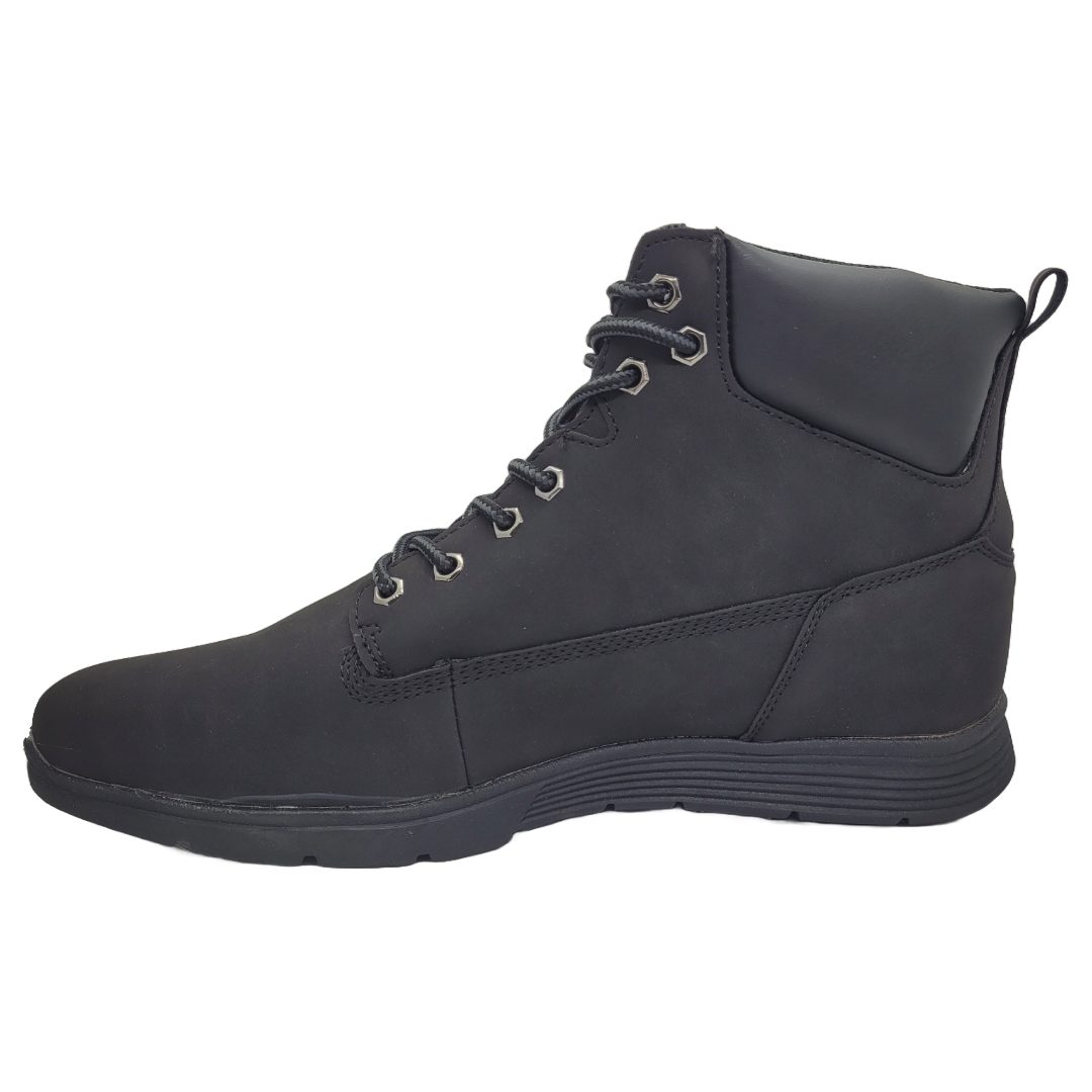 BOTINES DE SIMIL CUERO HUALUNAOTE NEGROS | WK1047 HUALUNAOTE 44 - CalzadosPaola