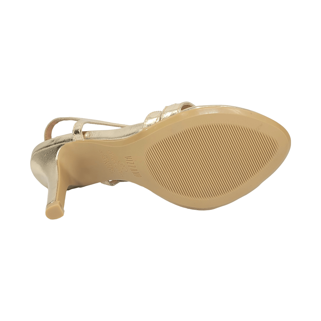 SANDALIAS DE FIESTA VIZZANO DORADO MUJER | 6249.1116.30591 - 66 VIZZANO 35 - CalzadosPaola