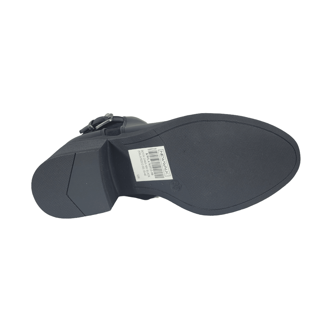 BOTINES NEW WALK NEGRO CASUAL MUJER | KWLA762512 - 90 NEW WALK 35 CL / 22 CM - CalzadosPaola