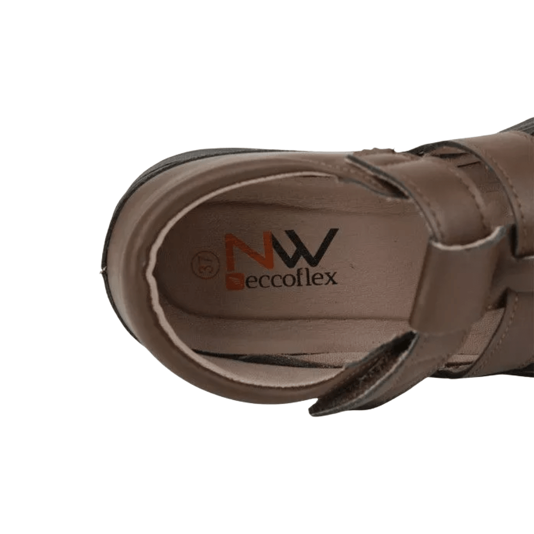 SANDALIAS NEW WALK FRANCISCANA CAFÉ MUJER | KWF250327 - 2 - 4 NEW WALK 35 CL / 22 CM - CalzadosPaola