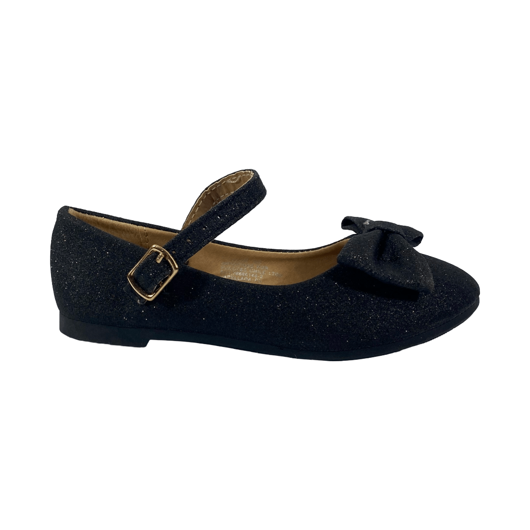 BALLERINAS HUALUNAOTE NEGRO INFANTIL | XT322B HUALUNAOTE 24 - CalzadosPaola