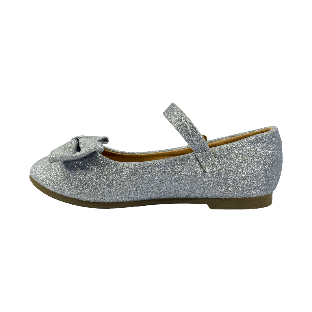 BALLERINAS HUALUNAOTE PLATEADO INFANTIL | XT322B HUALUNAOTE 24 - CalzadosPaola