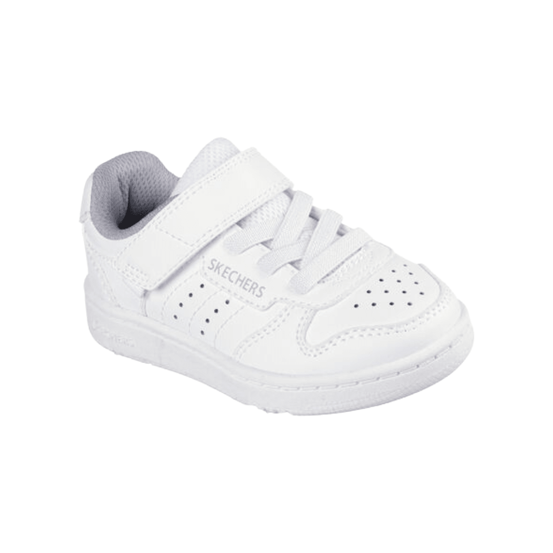ZAPATILLAS URBANAS SKECHERS QUICK STREET INFANTIL 405638N - WHT SKECHERS 20 CL / 5 US / 11 CM - CalzadosPaola