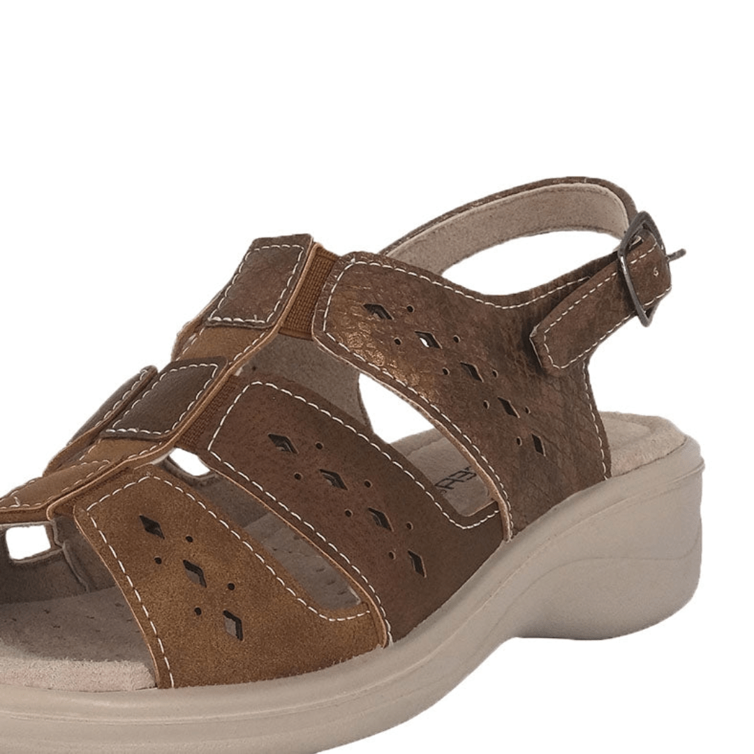 SANDALIAS PASSER BAYAN CARAMELO MUJER 018 - 16 PASSER 35 CL / 23.3 CM - CalzadosPaola