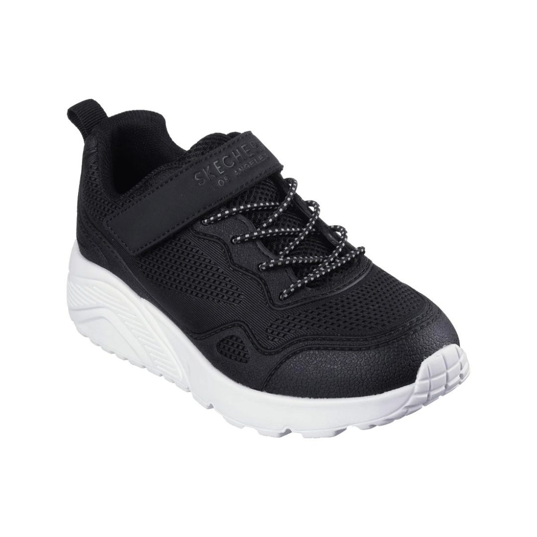 ZAPATILLAS SKECHERS [UNO WORLO] NEGRAS (NIÑOS) | 403651L - BKW SKECHERS 34 - CalzadosPaola