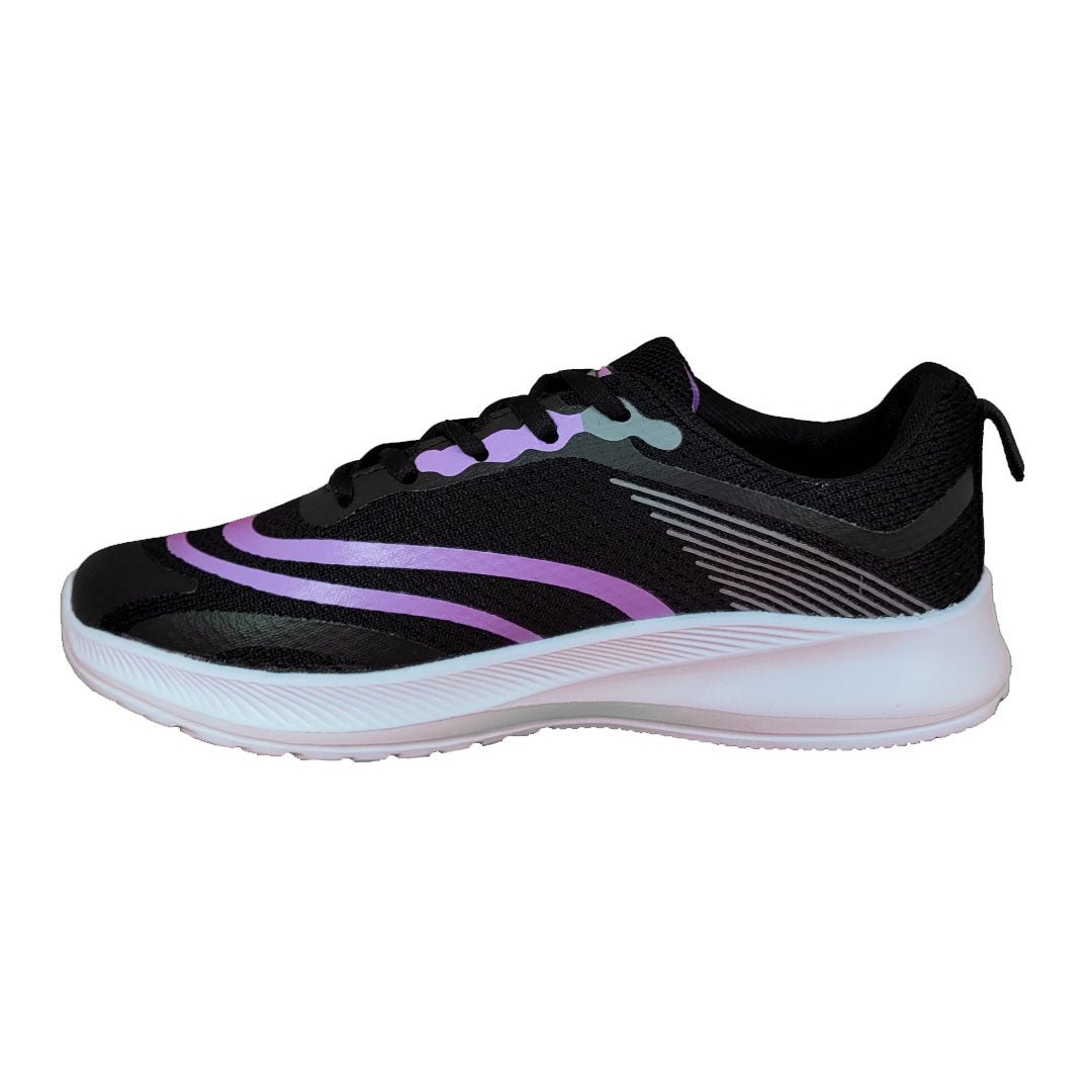 ZAPATILLAS URBANAS AVIA CARS NEGRO/LILA MUJER | 050324 - 4 AVIA 6,0 - CalzadosPaola