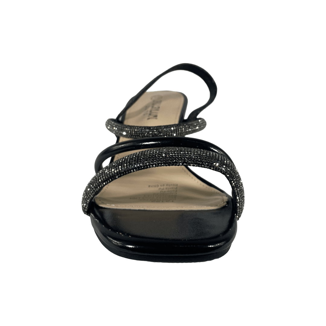 SANDALIAS DE FIESTA HUALUNAOTE NEGRO CASUAL MUJER T2192 HUALUNAOTE 36 - CalzadosPaola