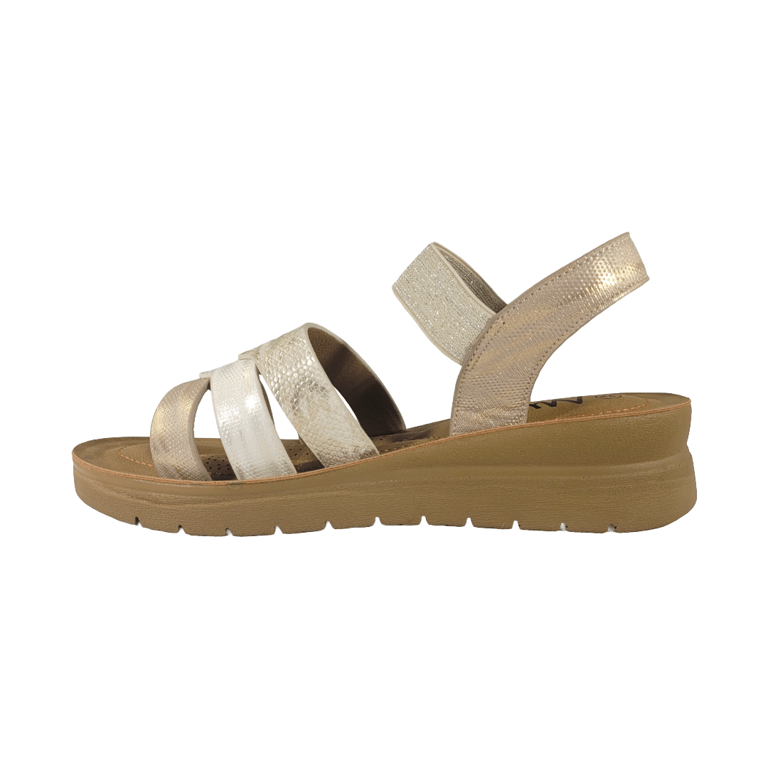 SANDALIAS NEW WALK BEIGE MUJER | FSD411 - D0 NEW WALK 35 - CalzadosPaola