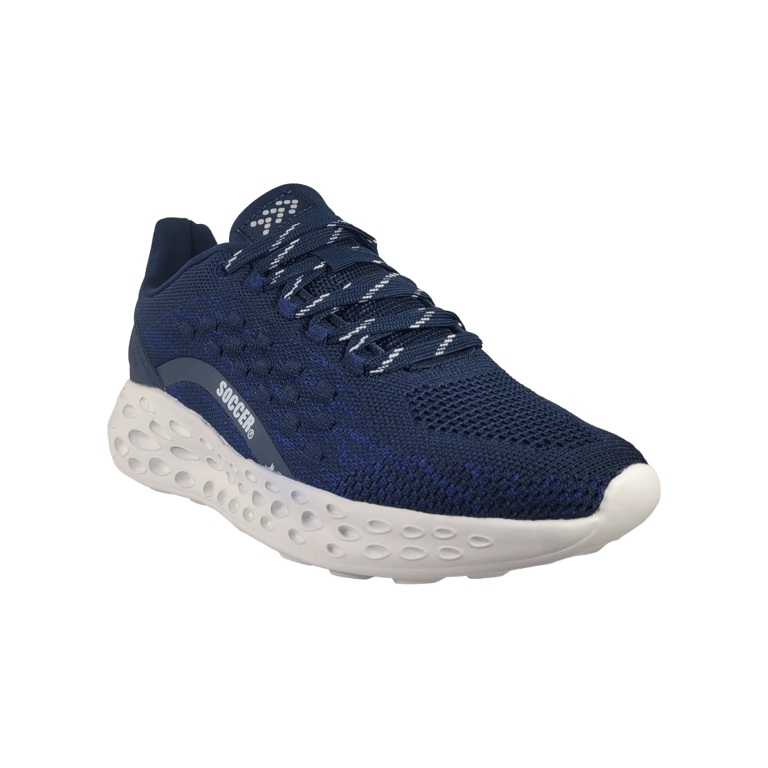 ZAPATILLAS URBANAS SOCCER AZUL MARINO HOMBRE | SJ - 2 SOCCER 39 CL / 25 CM - CalzadosPaola