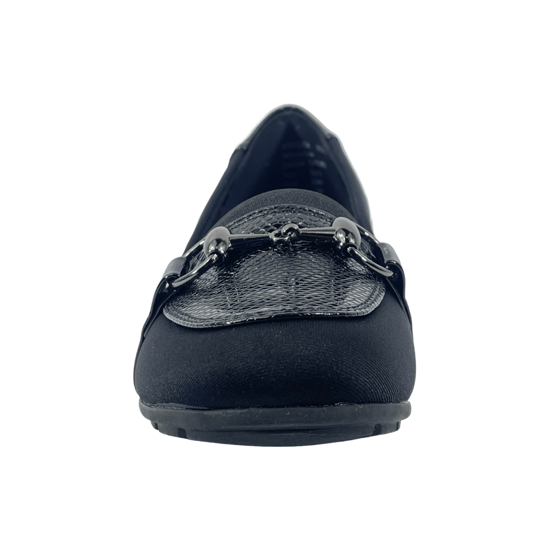 MOCASINES ALQUIMIA NEGRO MUJER | 3410 - 02 ALQUIMIA 35 - CalzadosPaola