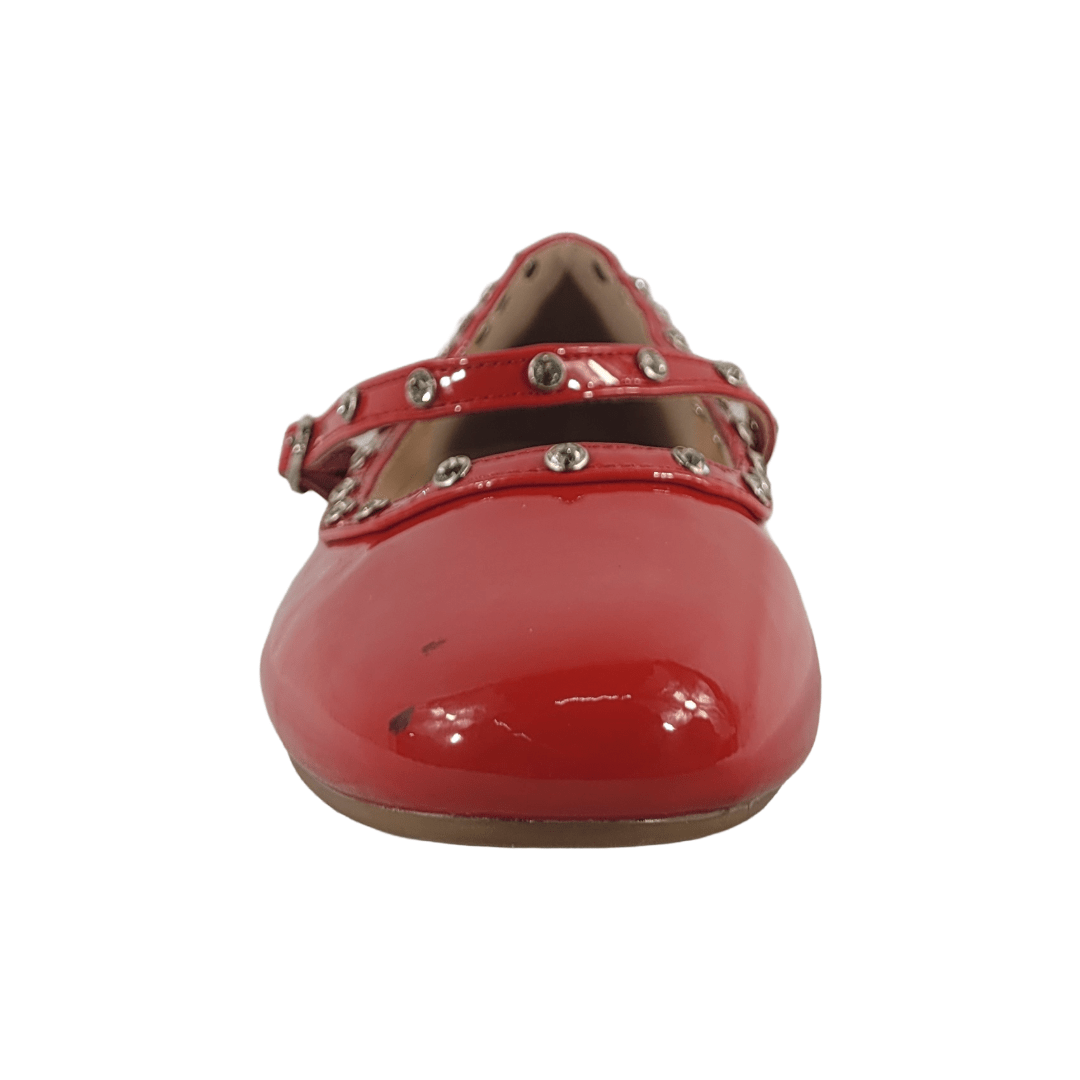 BALLERINAS MD ROJO BRILLANTE MUJER | 5K07 - 13 MD 35 CL / 22.5 CM - CalzadosPaola