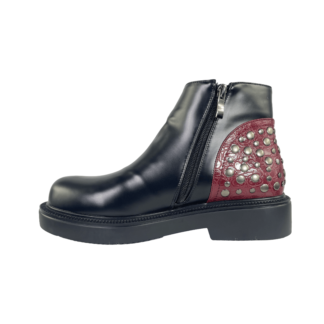 BOTINES POLICE NEGRO CASUAL MUJER MR - PB5964 - S424 POLICE 35 - CalzadosPaola
