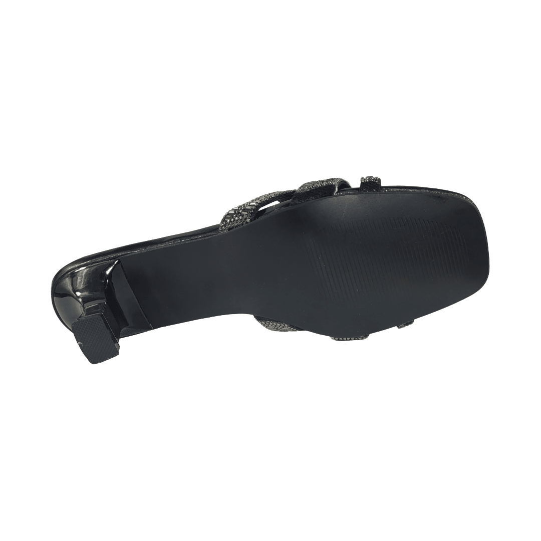 SANDALIAS DE FIESTA J - RUN NEGRO BRILLANTE MUJER | G679F3 J - RUN 35 - CalzadosPaola