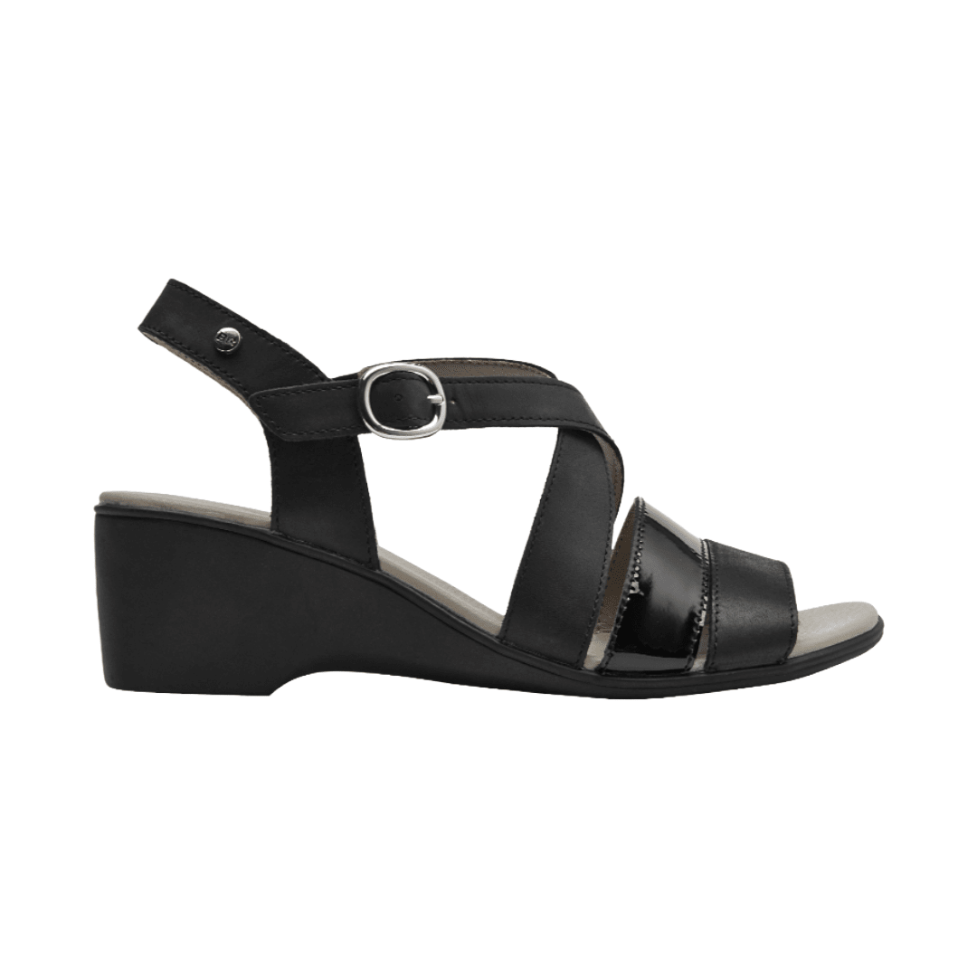 SANDALIAS BRUNO ROSSI NEGRO MUJER BRM0010 BRUNO ROSSI 35 - CalzadosPaola