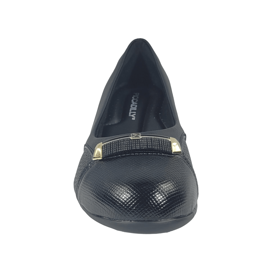 ZAPATOS FORMALES PICCADILLY NEGRO PRETO MUJER | PI - 11019800000006 PICADELLY 35 CL / 22.9 CM - CalzadosPaola