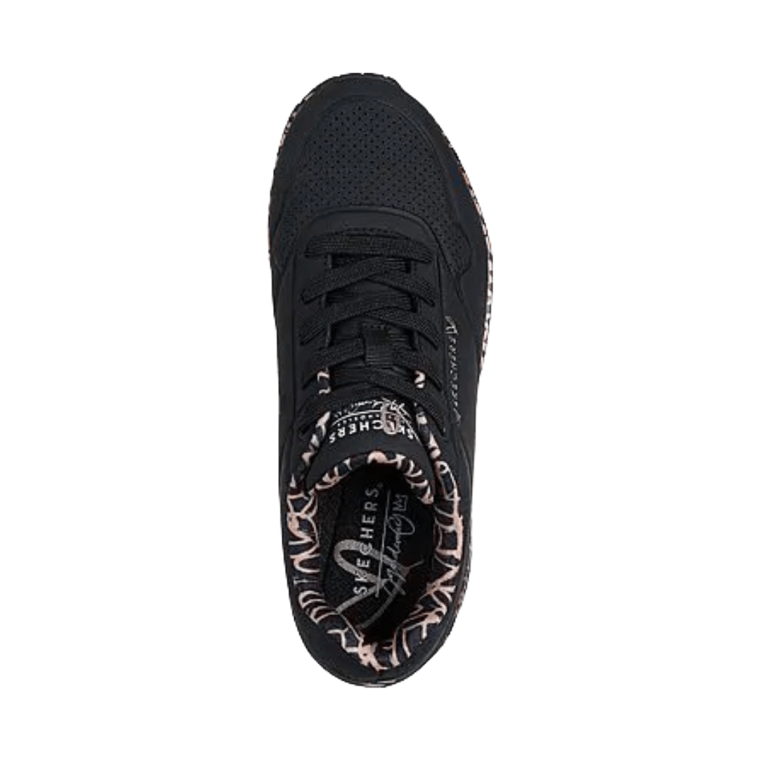 ZAPATILLAS URBANAS SKECHERS UNO LOVING MUJER 155506 - BKRG SKECHERS 35 - CalzadosPaola