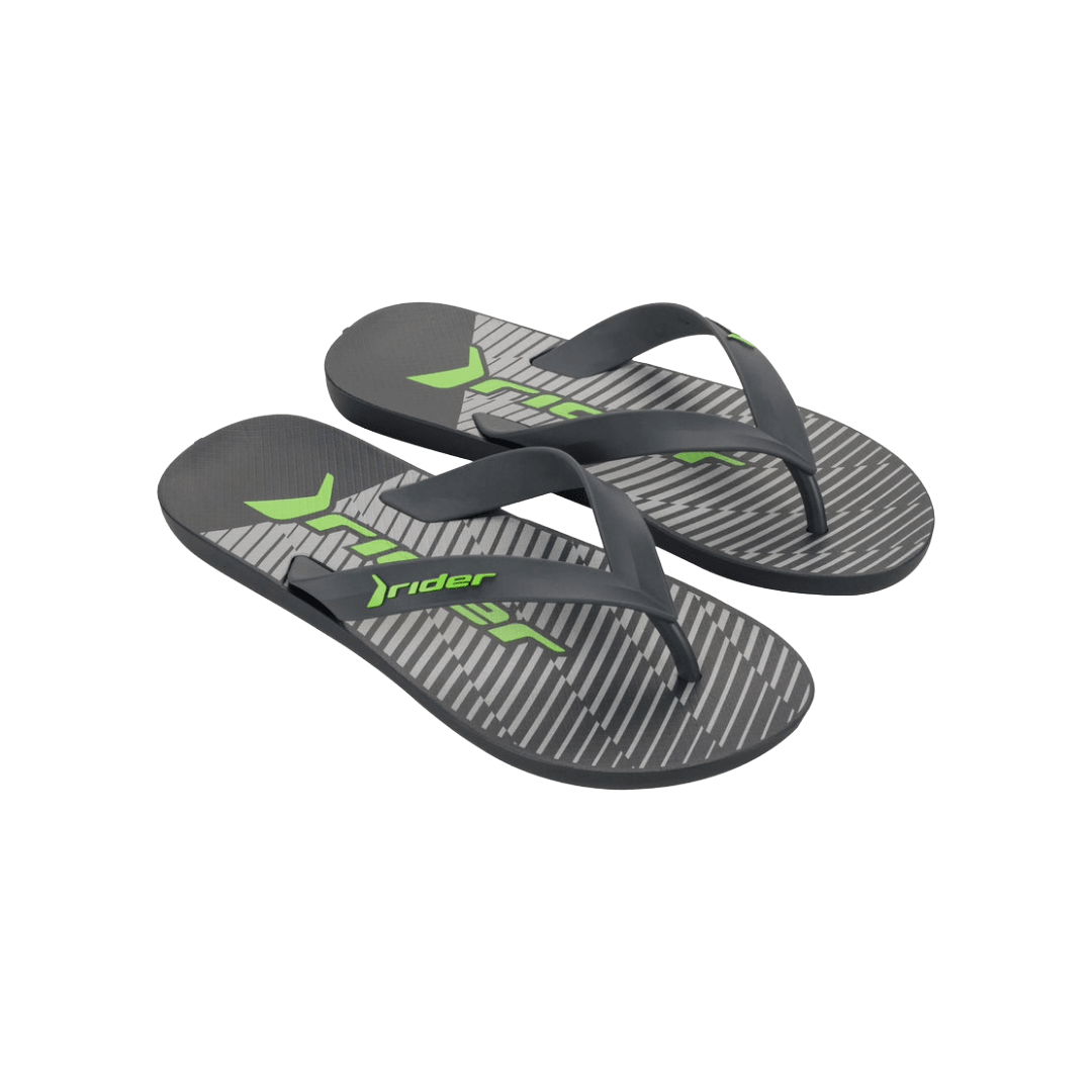 SANDALIAS RIDER GRIS/VERDE HOMBRE GR - RI - 12318 GRENDENE 38 CL / 24 CM - CalzadosPaola