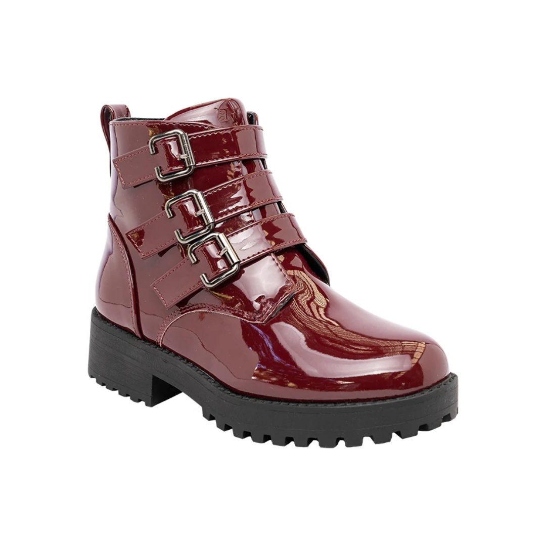 BOTINES BAMBOO BURDEO CHAROL 1816 BAMBOO 35 - CalzadosPaola