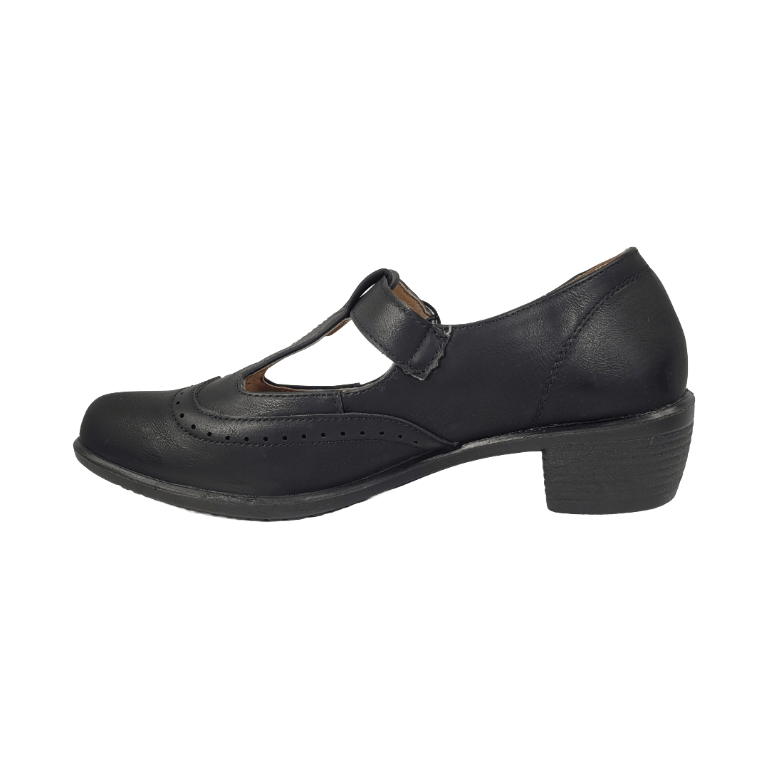 ZAPATOS CASUALES NEW WALK NEGRO MUJER | FAT697 - 90 NEW WALK 35 CL / 22 CM - CalzadosPaola
