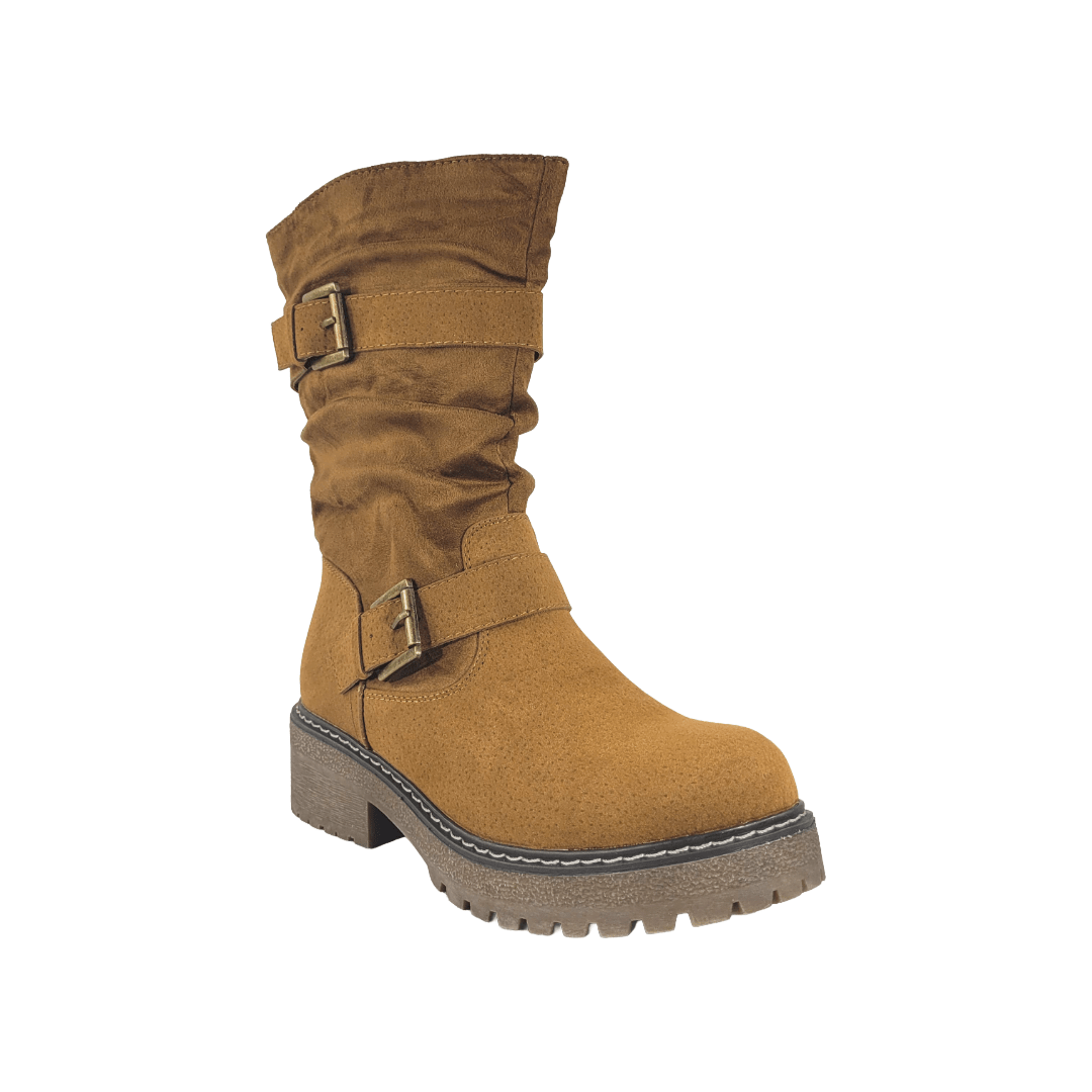 BOTINES CELINA RIGIO CAMEL MUJER | JS1806 CELINA RIGIO 35 CL / 22.5 CM - CalzadosPaola