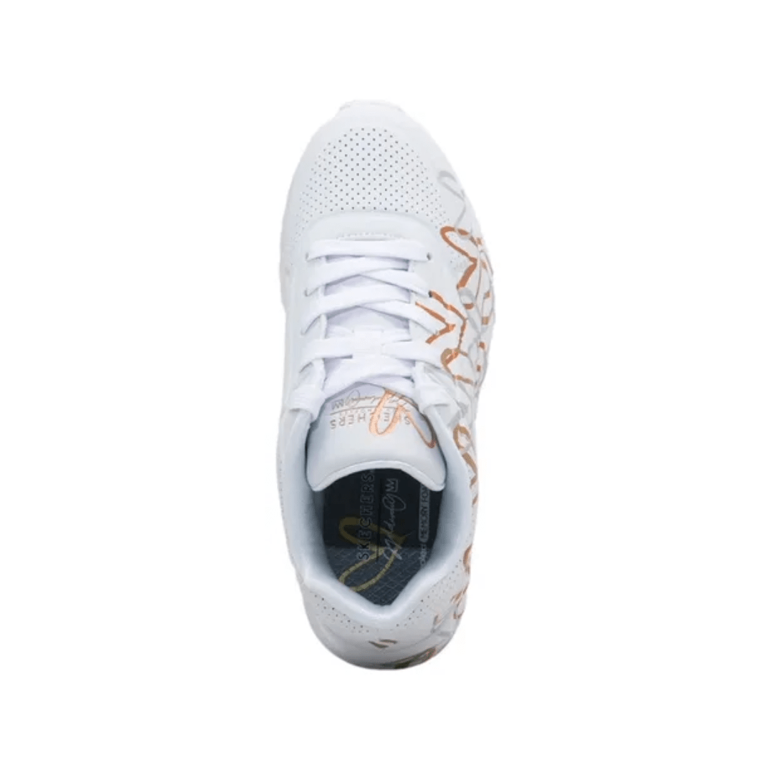ZAPATILLAS URBANAS SKECHERS UNO METALLIC LOVE INFANTIL | 314067L - WTGD SKECHERS 38 - CalzadosPaola