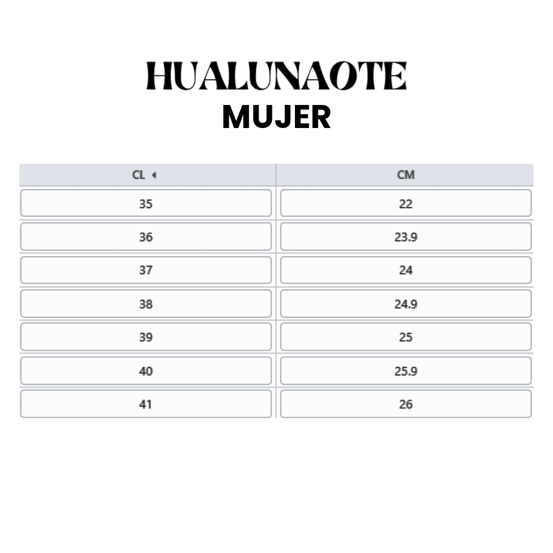 ZAPATOS CASUALES HUALUNAOTE ROSADO MUJER X601 HUALUNAOTE 34 CL / 21.9 CM - CalzadosPaola