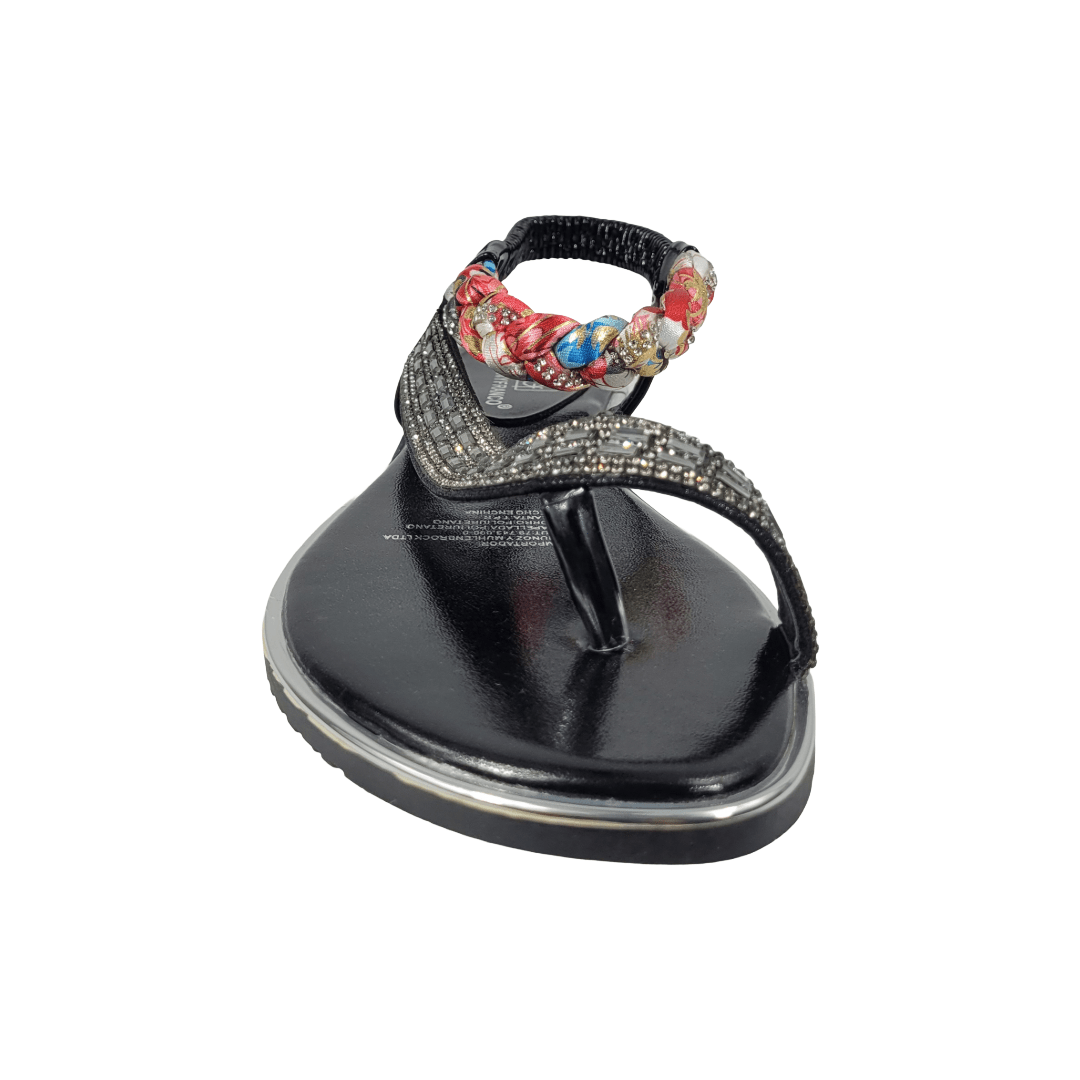 SANDALIAS BONNY FRANCO NEGRO CASUAL MUJER | 301 - 0037 BONNY FRANCO 35 CL / 23.3 CM - CalzadosPaola