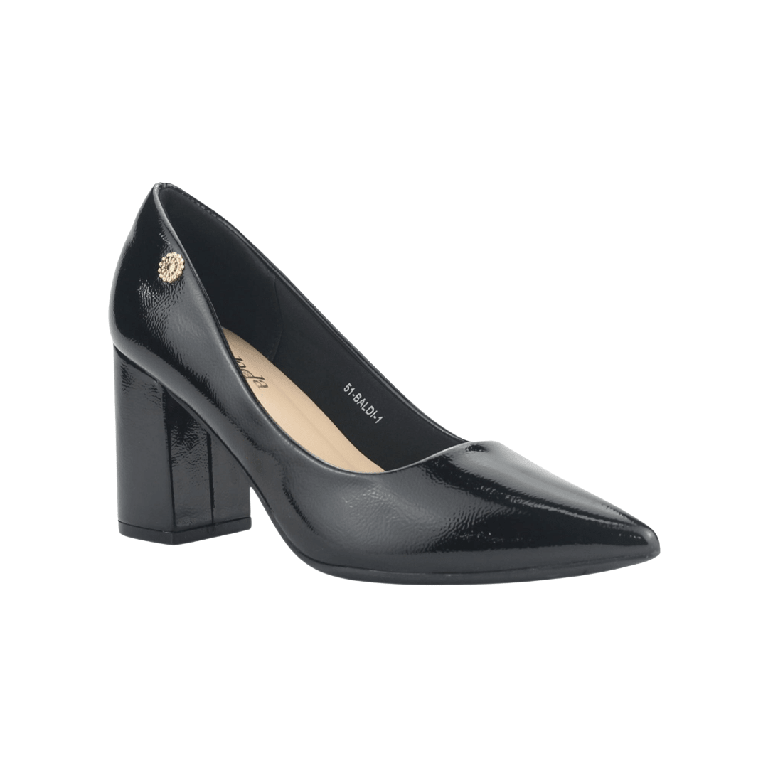 ZAPATOS FORMALES CHALADA NEGRO CHAROL MUJER 51 - BALDI - 1 CHALADA 35 CL / 22.9 CM - CalzadosPaola