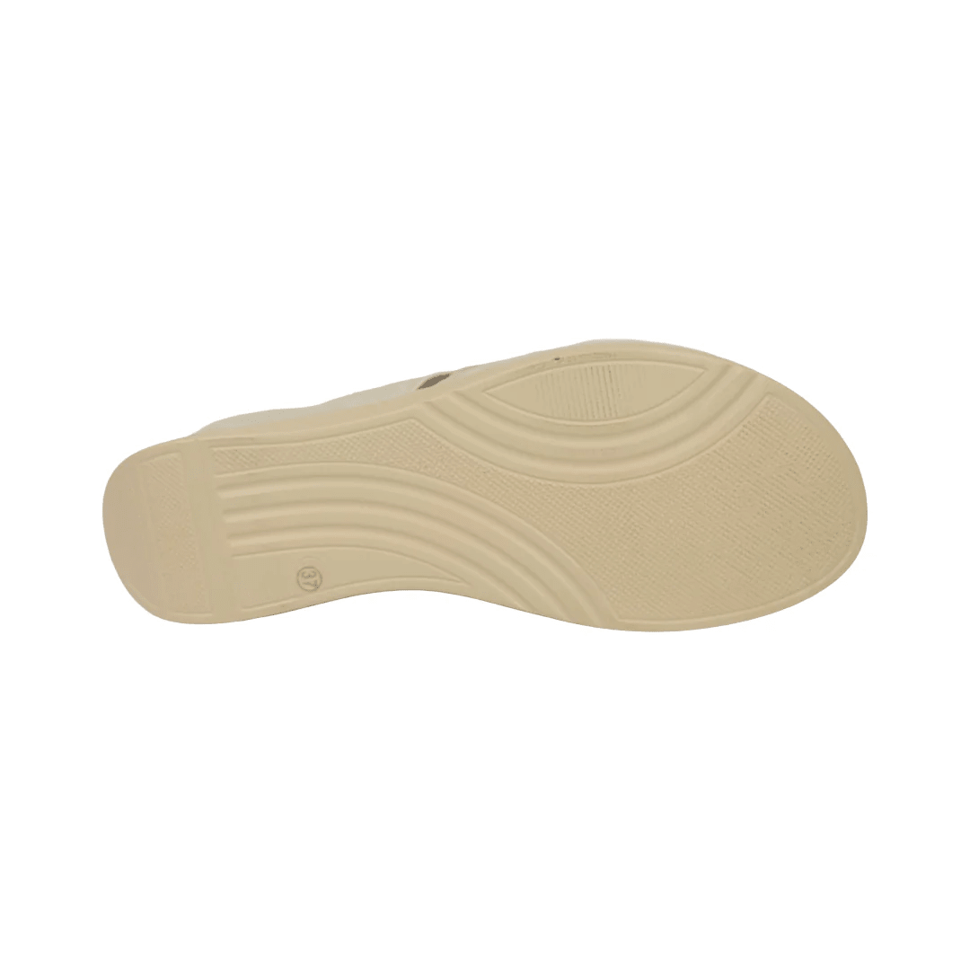 SANDALIAS BY PASS BEIGE MUJER | Y9657 - 3A BY PASS 35 CL / 24.5 CM - CalzadosPaola