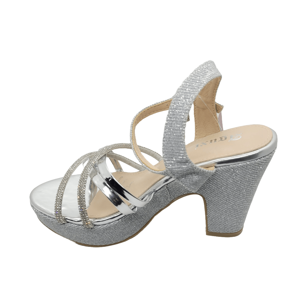 SANDALIAS DE FIESTA AGUXI SILVER 2083 AGUXI 36 - CalzadosPaola