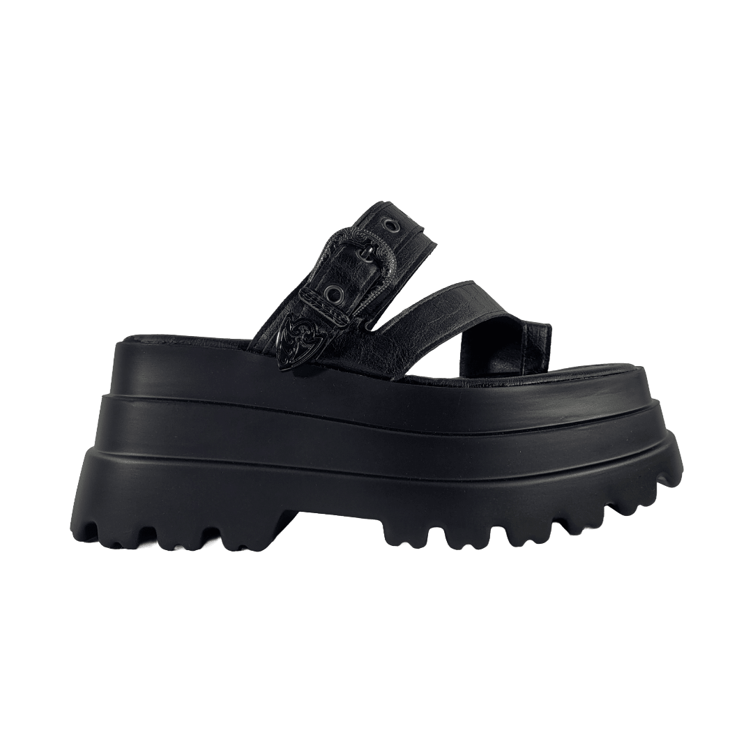 SANDALIAS MD NEGRO MUJER | 5L53 - 1 MD 35 CL / 22.5 CM - CalzadosPaola