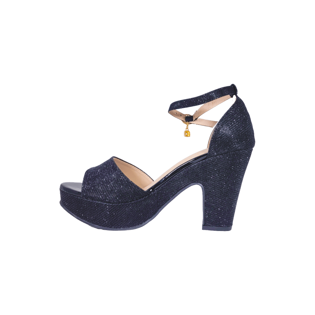 SANDALIAS DE FIESTA AGUXI BLACK 2079 AGUXI 36 - CalzadosPaola