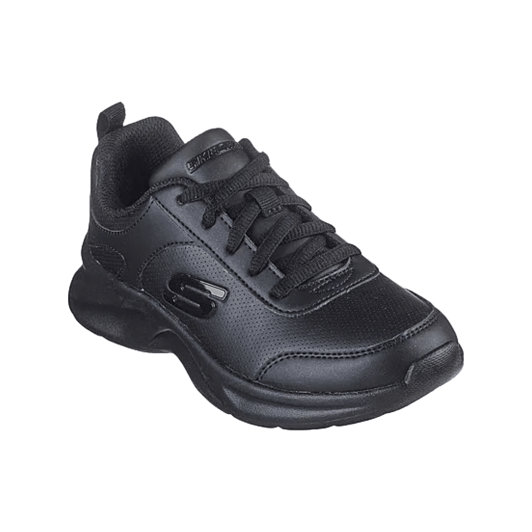 ZAPATILLAS ESCOLARES JUVENIL SKECHERS DYNAMATIC | 302630L - BBK SKECHERS 34 - CalzadosPaola