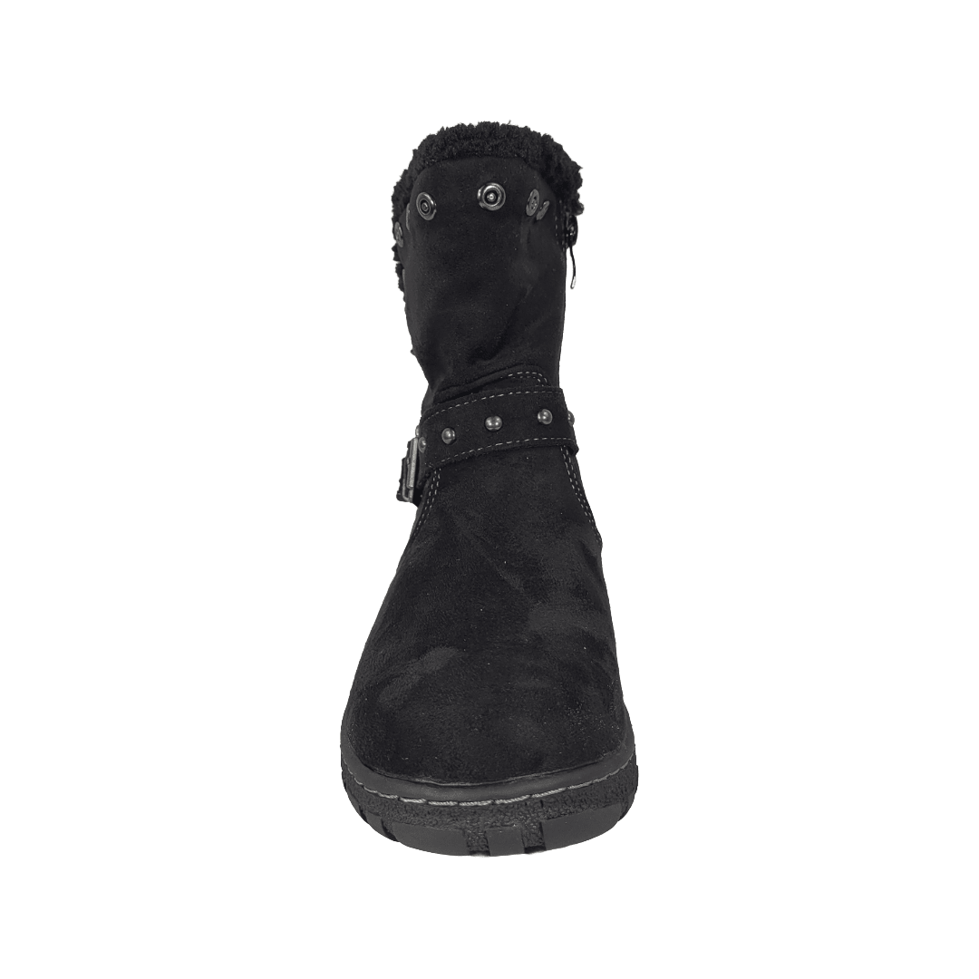 BOTINES BONNY FRANCO NEGRO CASUAL MUJER 400 - 0011 IVO 35 - CalzadosPaola