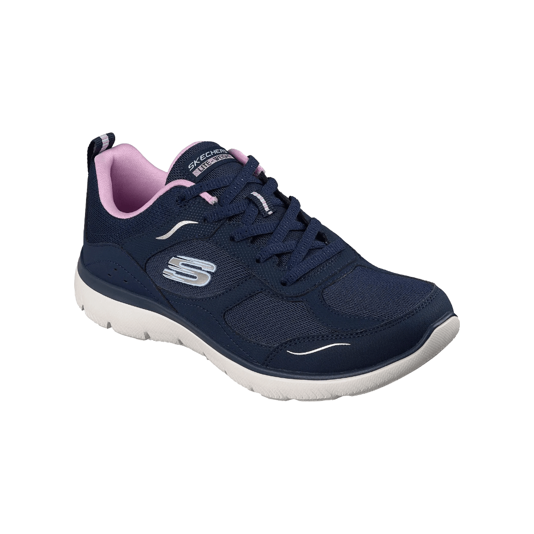 ZAPATILLAS URBANAS SKECHERS SUMMITS MUJER | 150290 - NVPK SKECHERS 35 CL / 5 US / 22 CM - CalzadosPaola