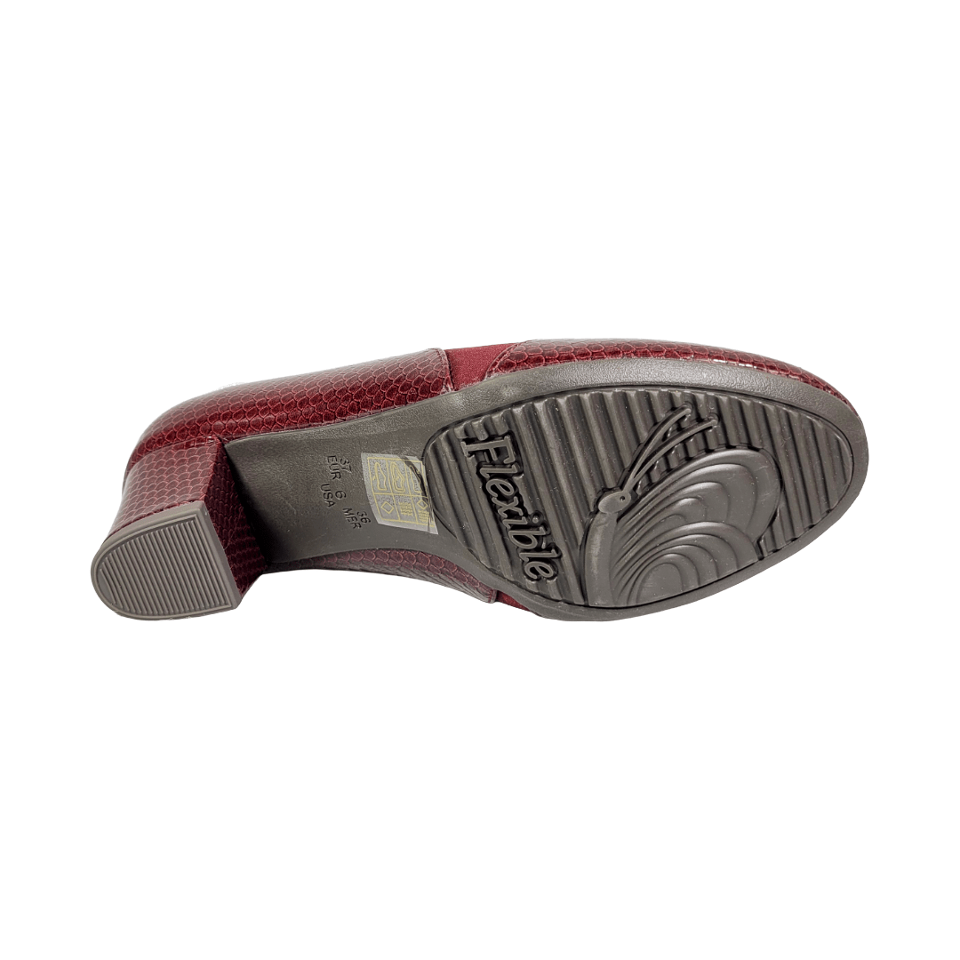 ZAPATOS CASUALES CHALADA BURDEO MUJER | 12 - FLEXI - 42 CHALADA 35 - CalzadosPaola