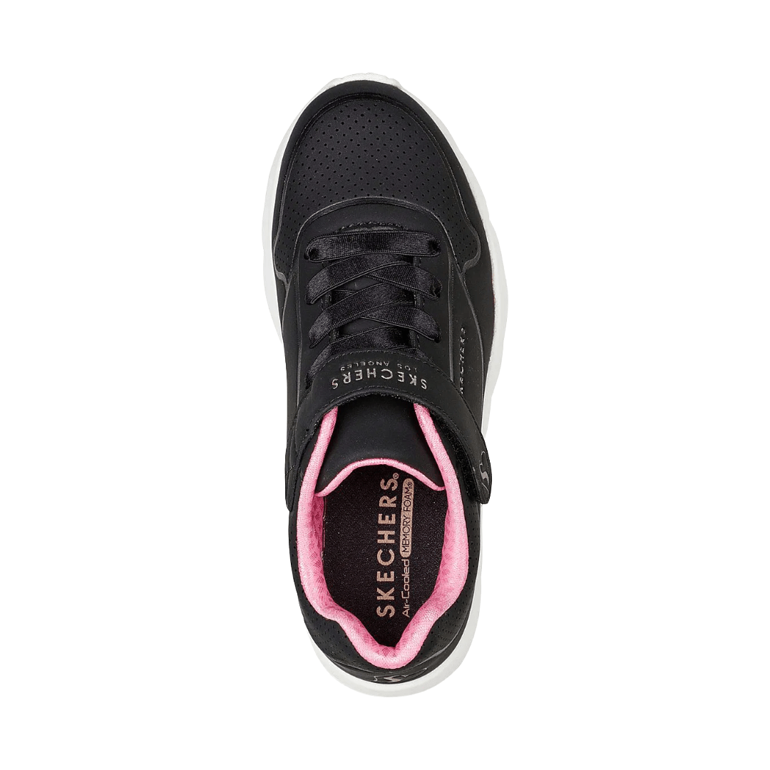 ZAPATILLAS URBANAS SKECHERS UNO LITE INFANTIL | 310451L - BKRG SKECHERS 26 - CalzadosPaola
