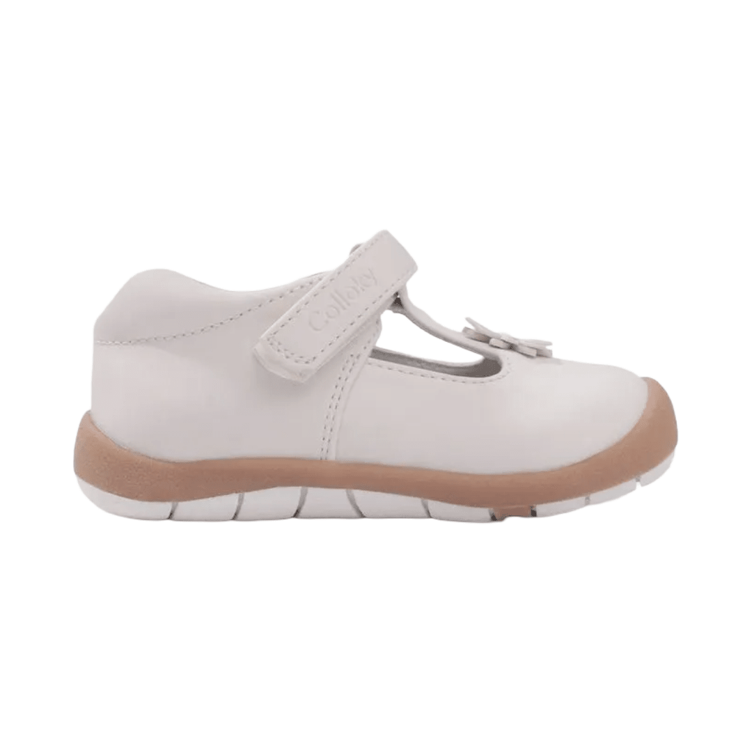 ZAPATILLAS REINA COLLOKY FLOR METALIZADA BEBÉS | 320402 COLLOKY 18 CL / 11.3 CM - CalzadosPaola