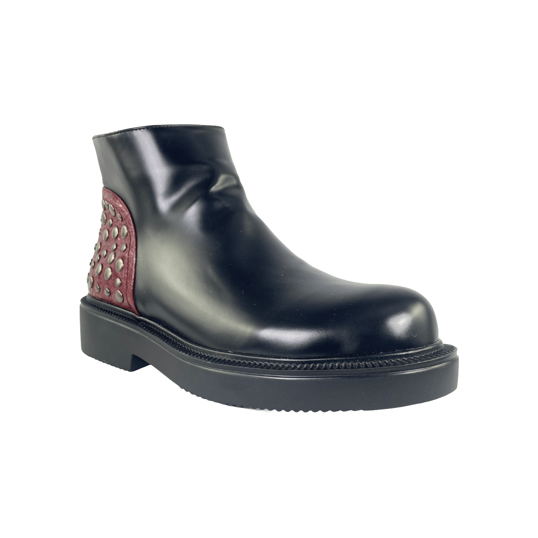 BOTINES POLICE NEGRO CASUAL MUJER MR - PB5964 - S424 POLICE 35 - CalzadosPaola