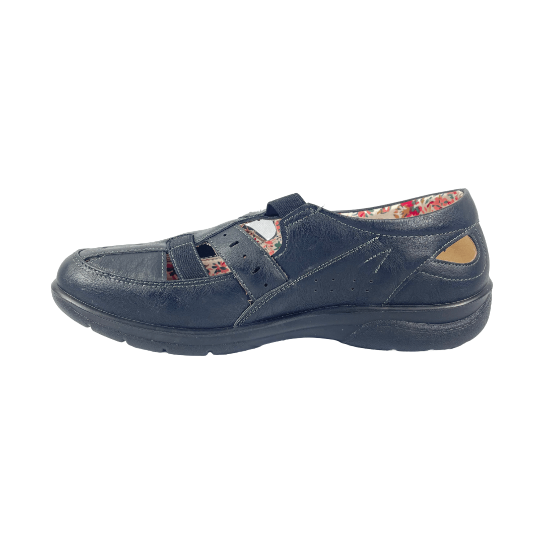 ZAPATOS DE DESCANSO PASSER NEGRO MUJER | 307 - 02 PASSER 35 - CalzadosPaola