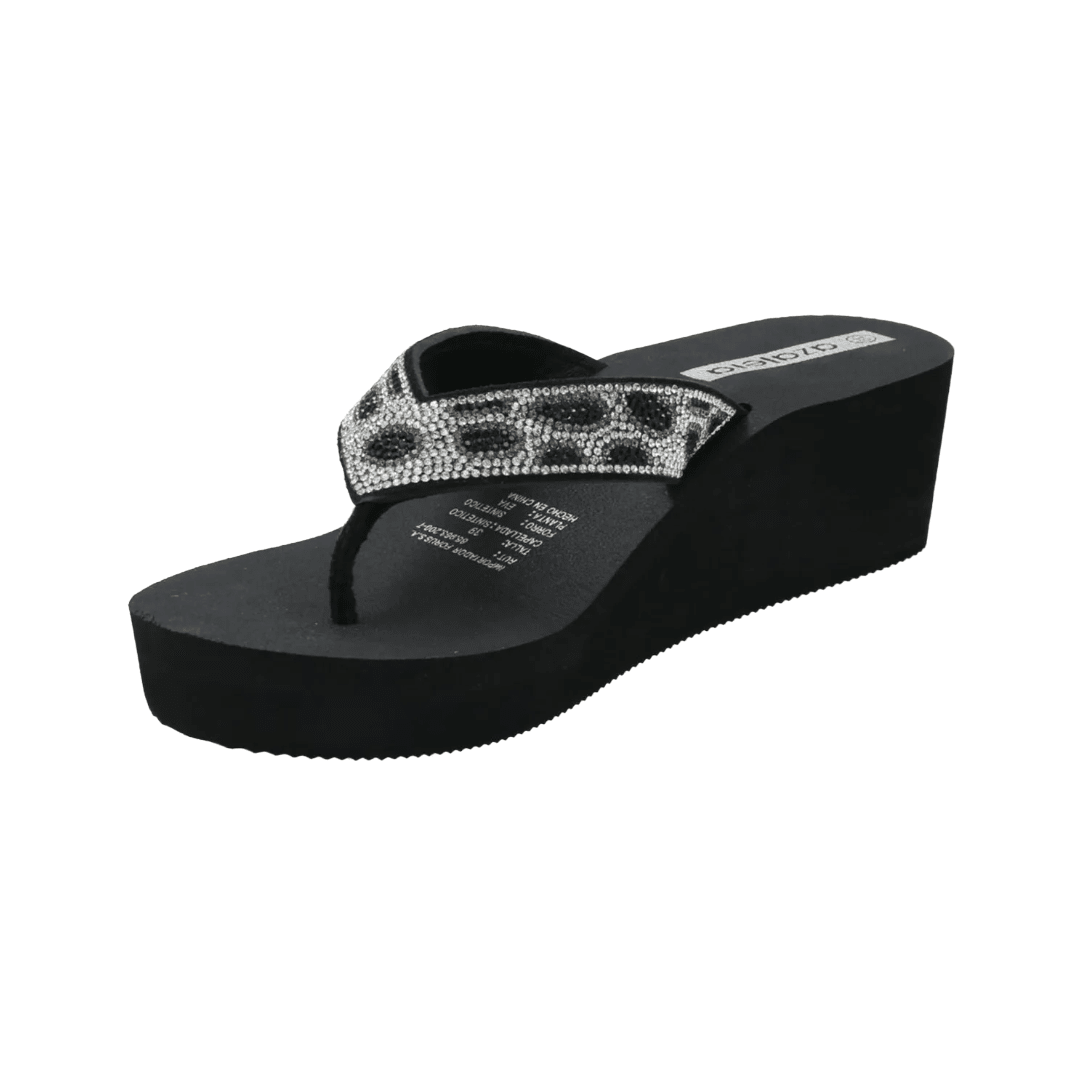 SANDALIAS AZALEIA SILVIA NEGRO AZ210011303 - 411 AZALEIA 35 - CalzadosPaola