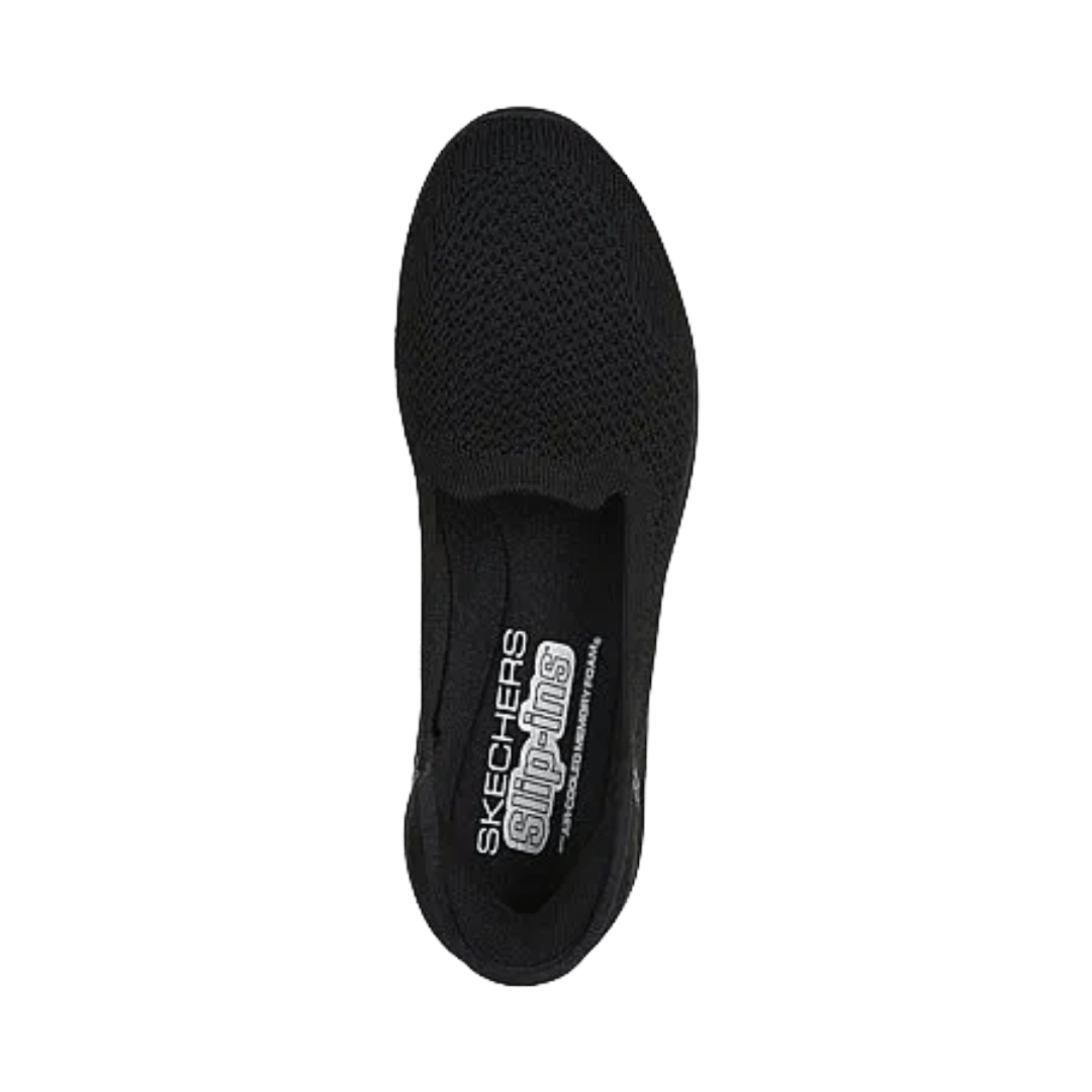 ZAPATILLAS URBANAS SKECHERS SLIP - INS MODERN COMFORT MUJER 158873 - BBK SKECHERS 35 - CalzadosPaola