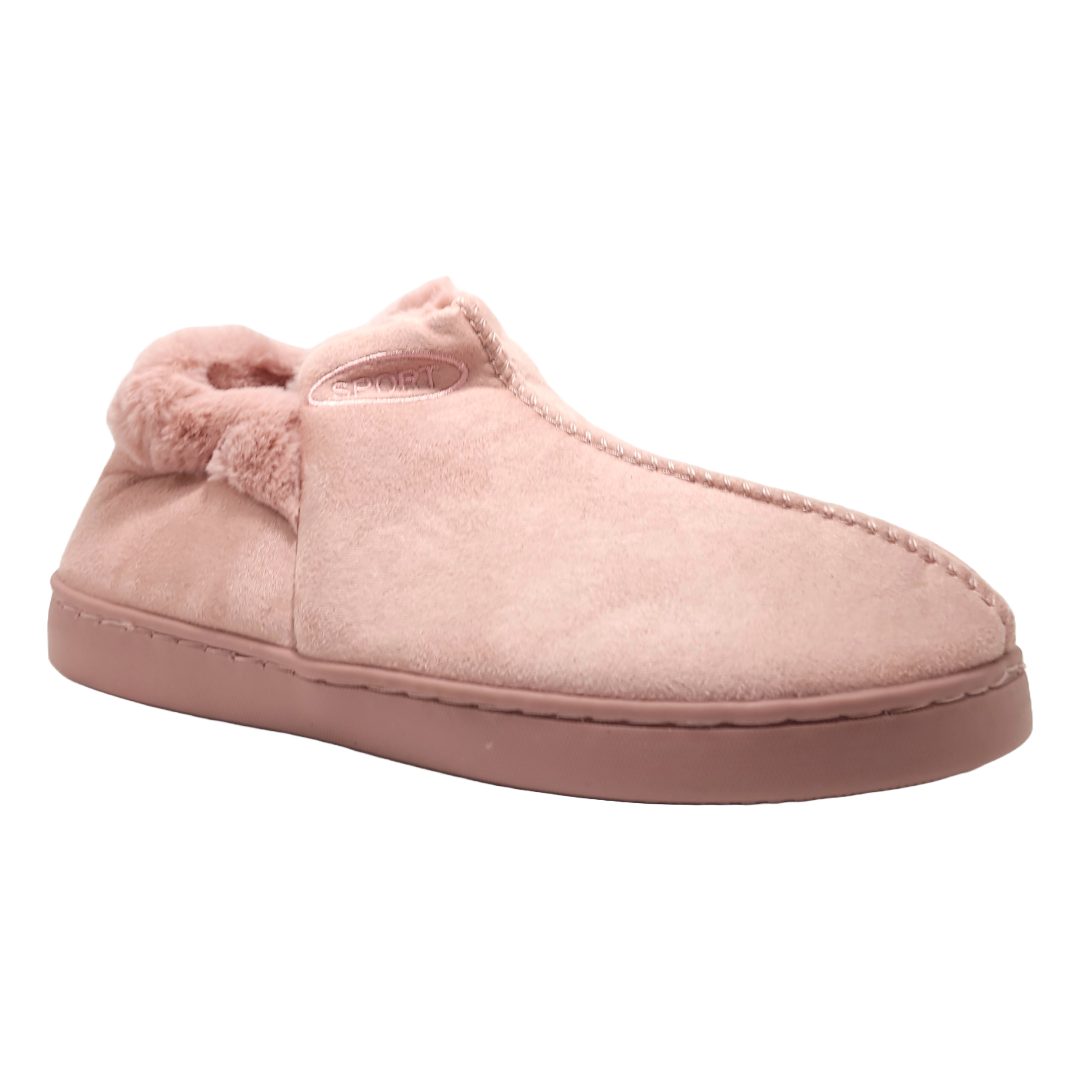 PANTUFLAS HUALUNAOTE ROSADA | HLM - 516 HUALUNAOTE - CalzadosPaola