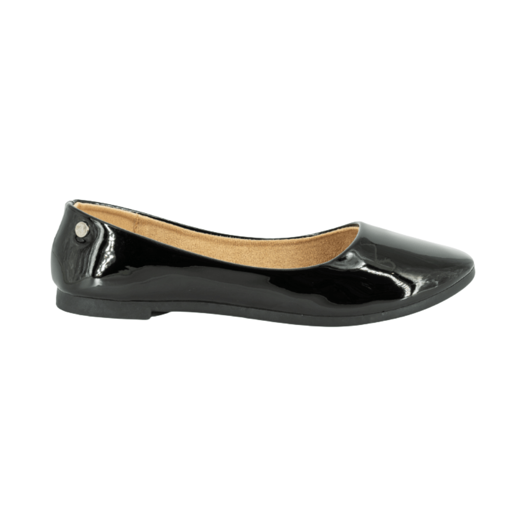 BALLERINAS ALQUIMIA NEGRO CHAROL MUJER 4003 ALQUIMIA 35 - CalzadosPaola