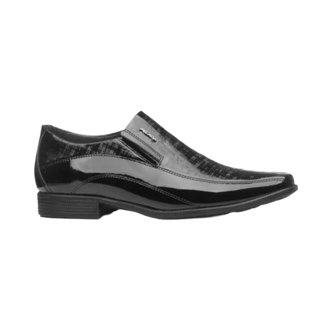 ZAPATOS FORMALES PEGADA NEGRO CHAROL DE HOMBRE 126503 - 03 PEGADA 39 - CalzadosPaola