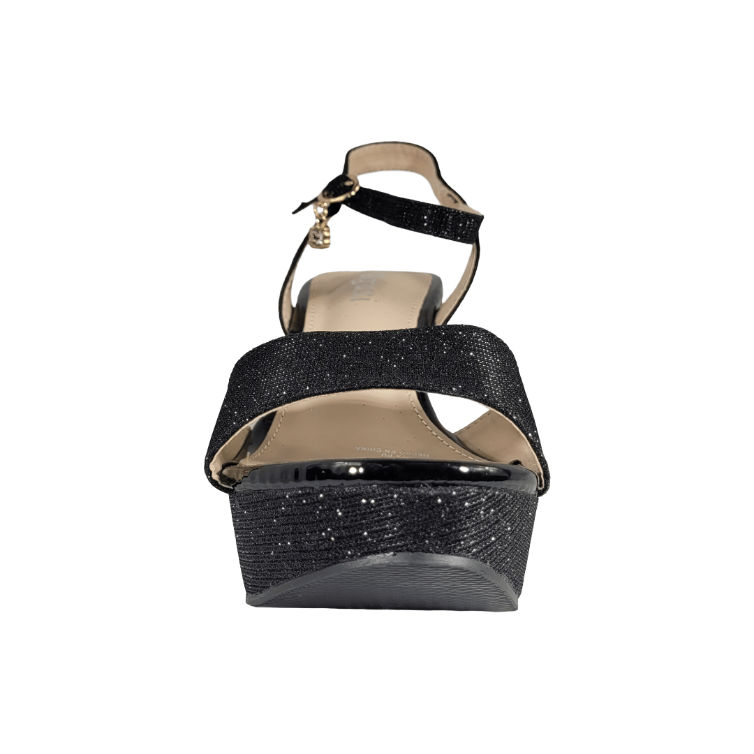 SANDALIAS DE FIESTA AGUXI NEGRO BRILLANTE MUJER | 2084 AGUXI 36 CL / 23 CM - CalzadosPaola