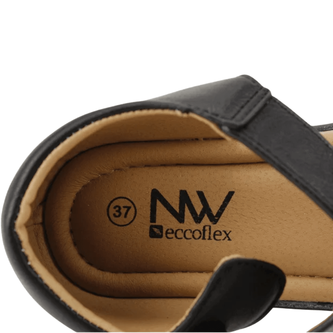 SANDALIAS NEW WALK DOBLE BROCHE MUJER | FQT285 - 90 NEW WALK 35 CL / 22 CM - CalzadosPaola