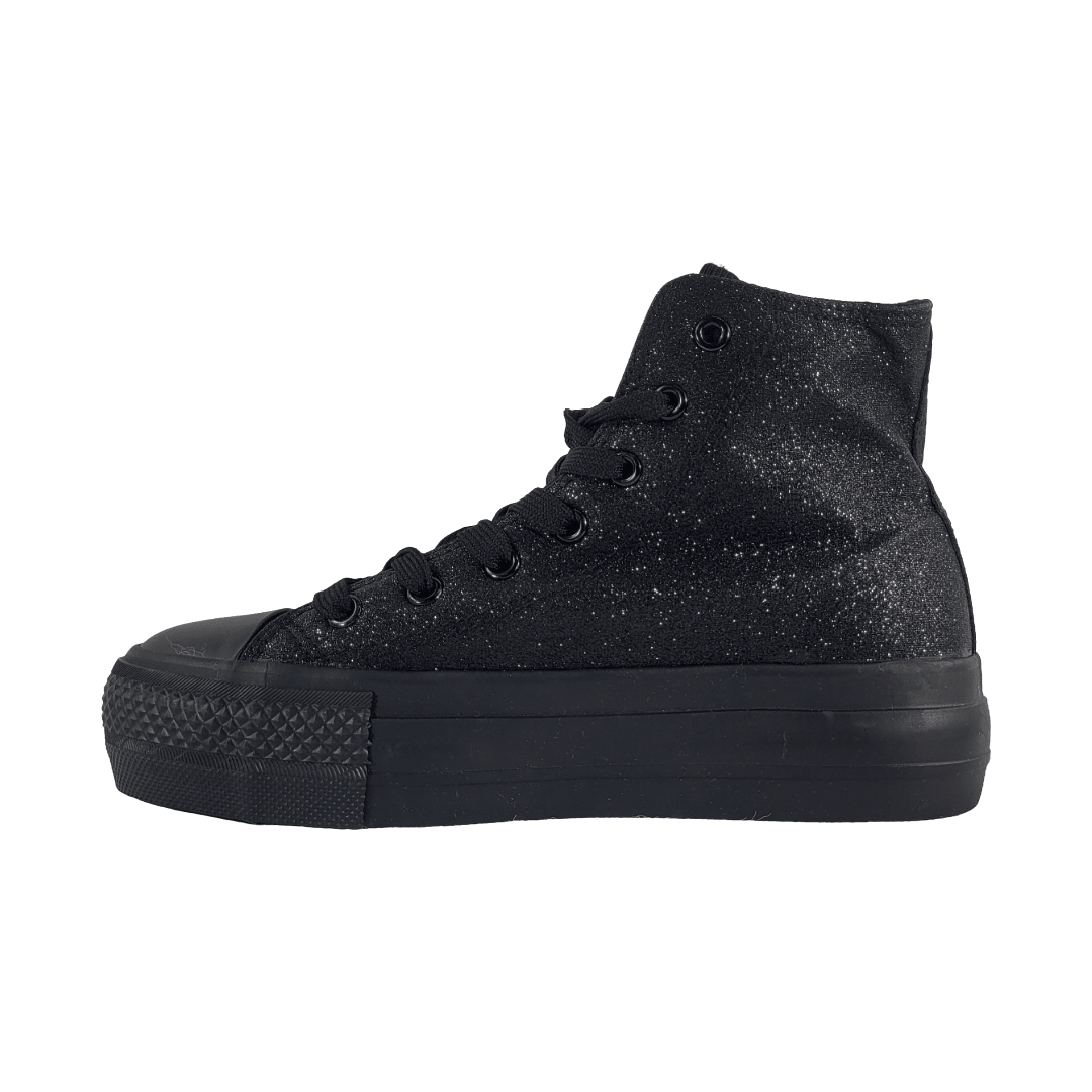 ZAPATILLAS URBANAS MD NEGRO BRILLANTE MUJER | 3J08 - 1 MD 35 CL / 22.5 CM - CalzadosPaola