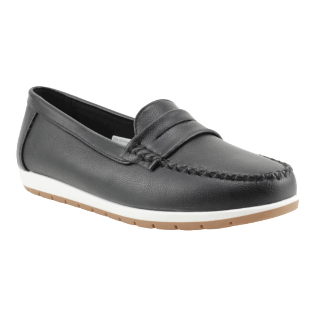 MOCASINES NEW WALK BIANCA NEGROS | FM1240 - 90 NEW WALK 40 - CalzadosPaola